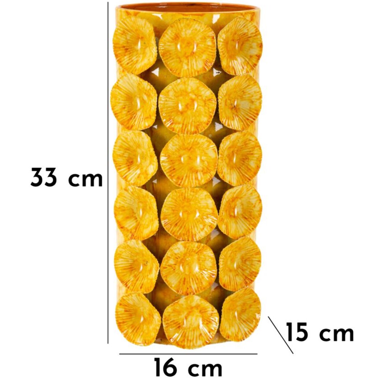 VASO DROP CM 16X15X33