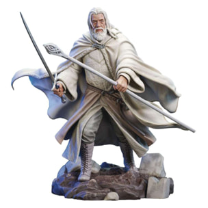 Il Signore Degli Anelli Gallery Gandalf Dlx Pvc Statua Statua Diamond Select