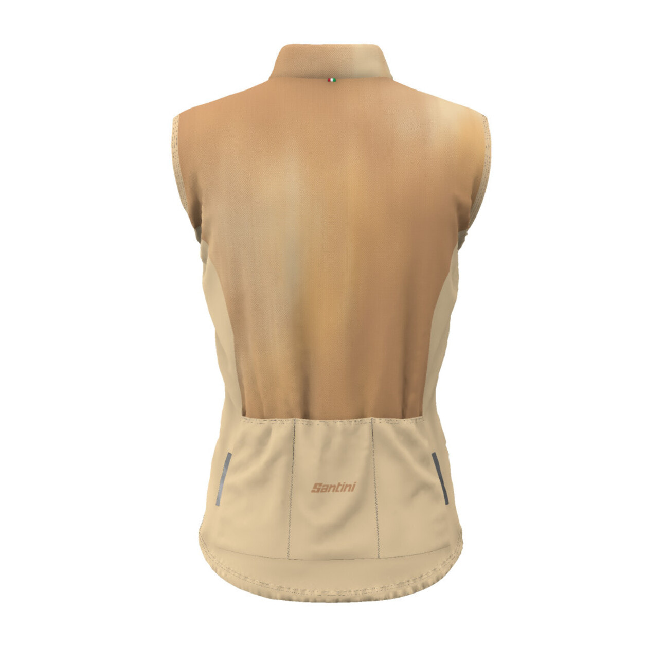 Nbl Flux – Chaleco Cortavientos Unisex - Ocre - Unisex