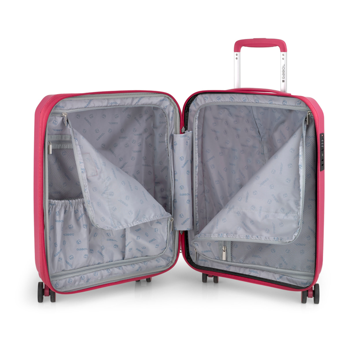 Juego de 3 maletas (cabina, mediana y grande) rígidas, expandibles INFINITY