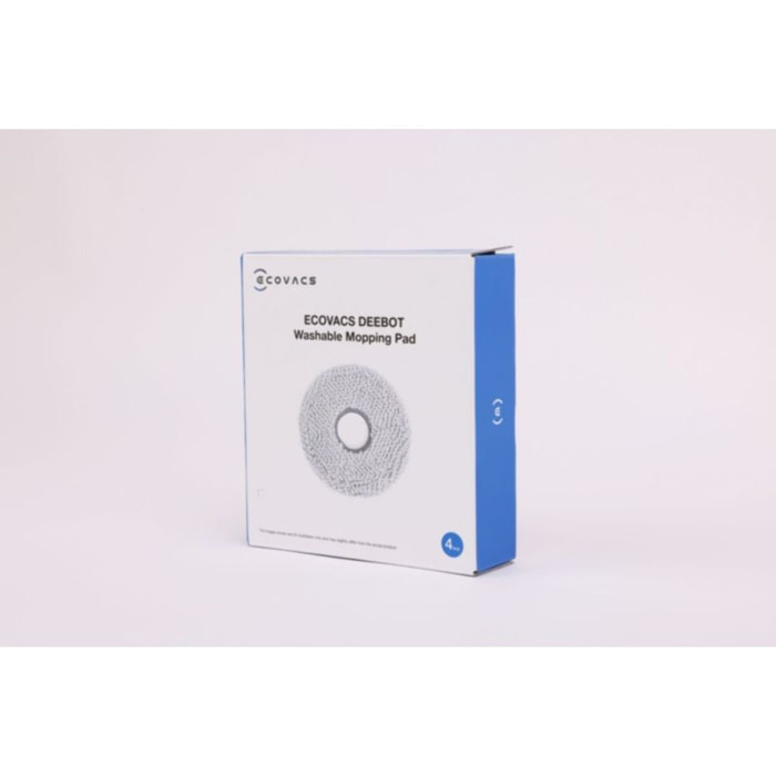 Lingettes et serpillères ECOVACS Lavage rotatif microfibre DCC040047 Deebot X1 Omni