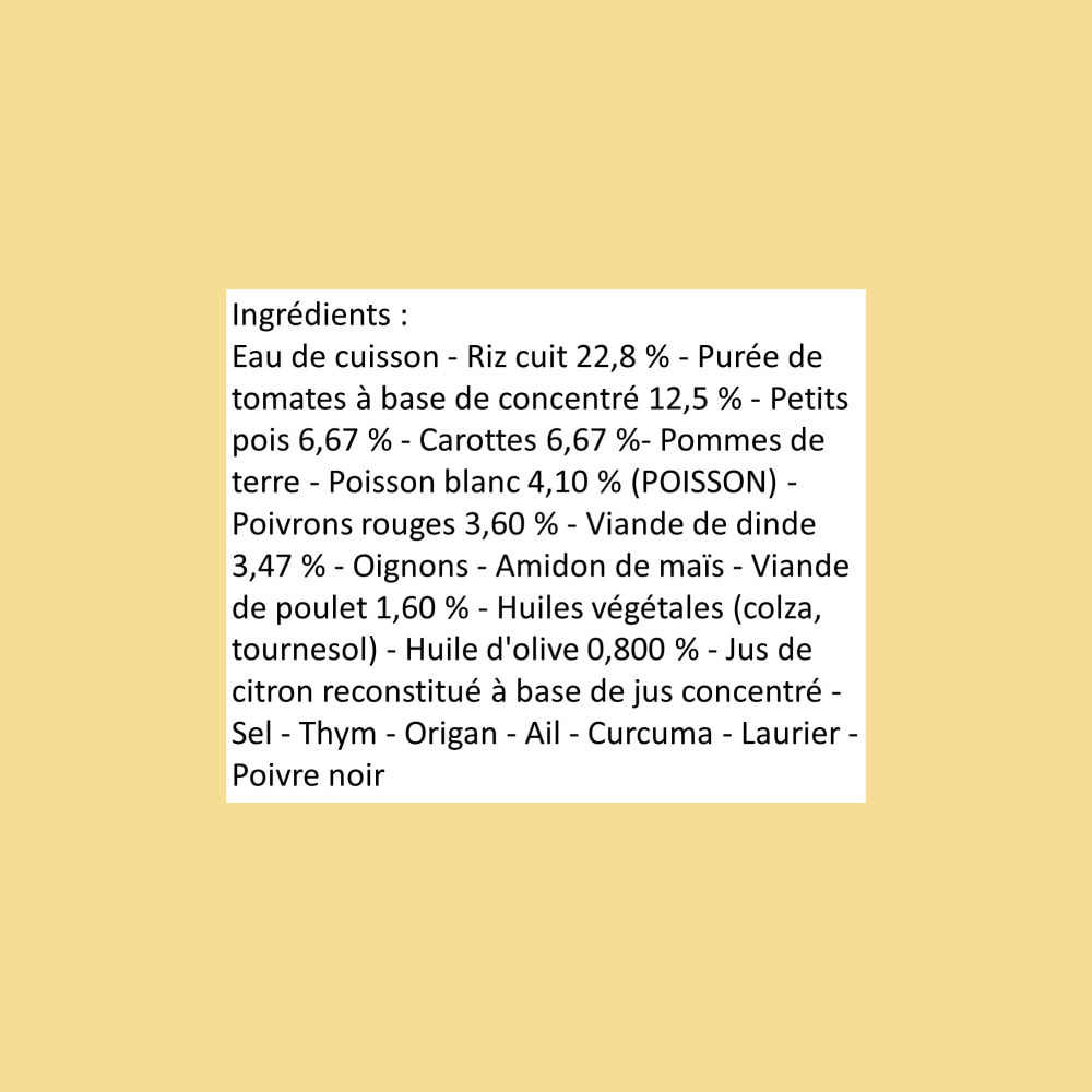 9 Assiettes Paëlla des tout-petits - Bledina Bledichef - Dès 18 mois