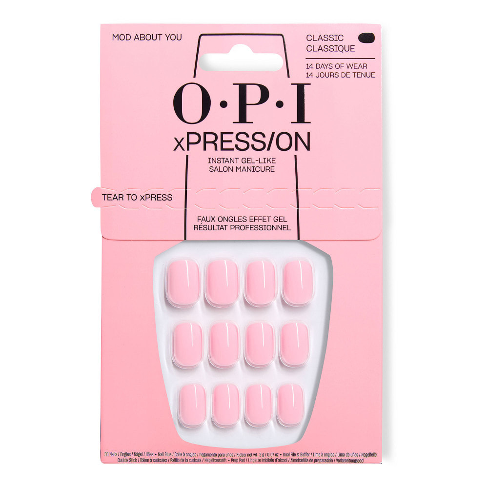 xPRESS-ON - Mod About You - Faux ongles réutilisables, effet gel - OPI