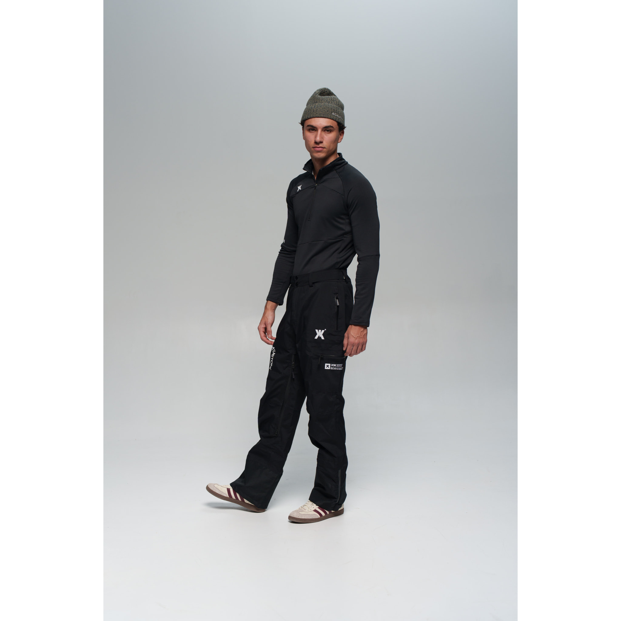 Chaqueta híbrida aislante para hombre KUSTOM MOTUS Hybrid Insulated - Blanco