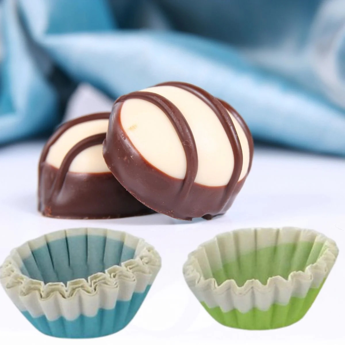 Lot de 100 barquettes alimentaires en papier 2,5 cm Zenker Smart pastry