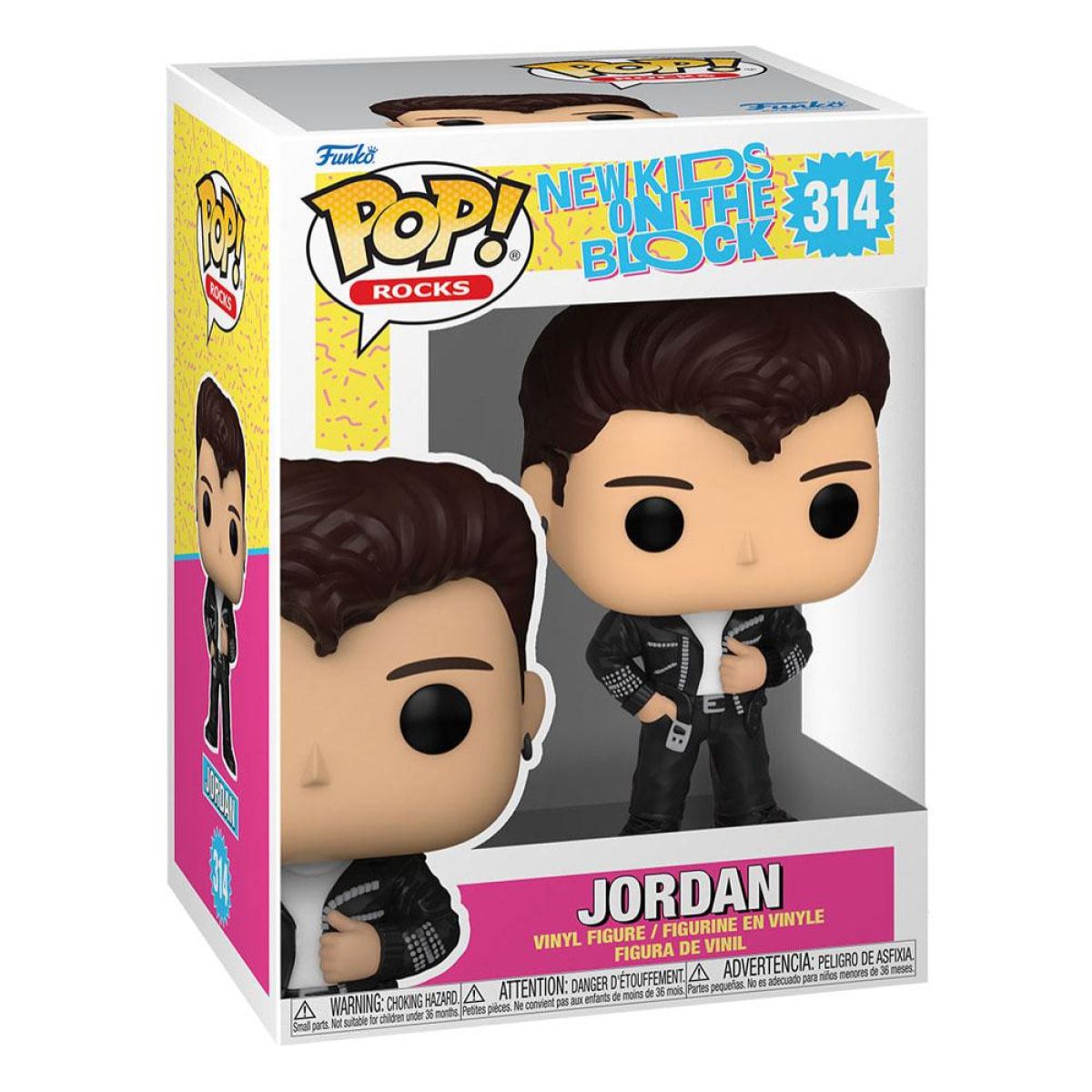 New Bambino On The Block Pop! Rocks Vinile Figura Jordan 9 Cm Funko