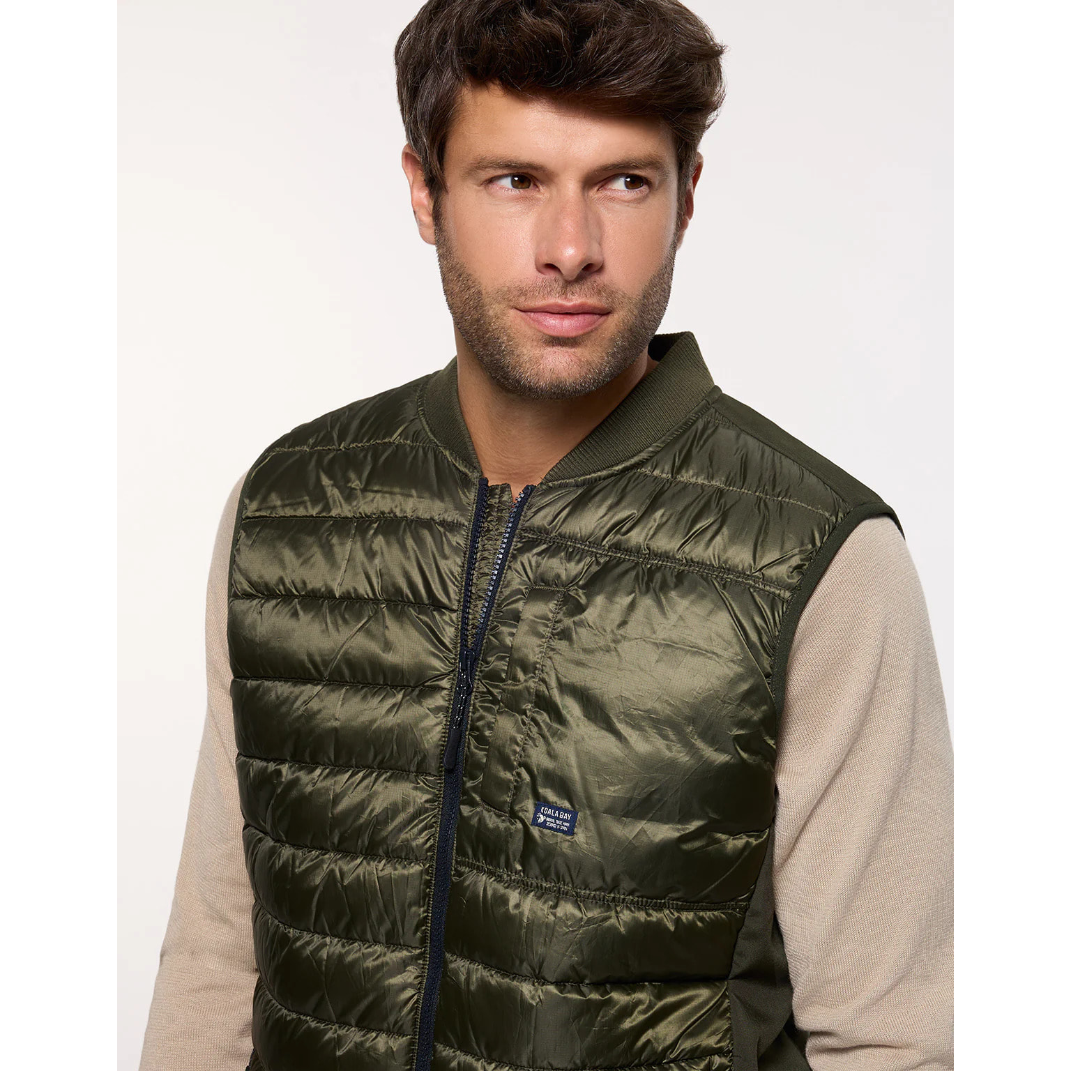 Chaleco Acolchado Verde - Dinao