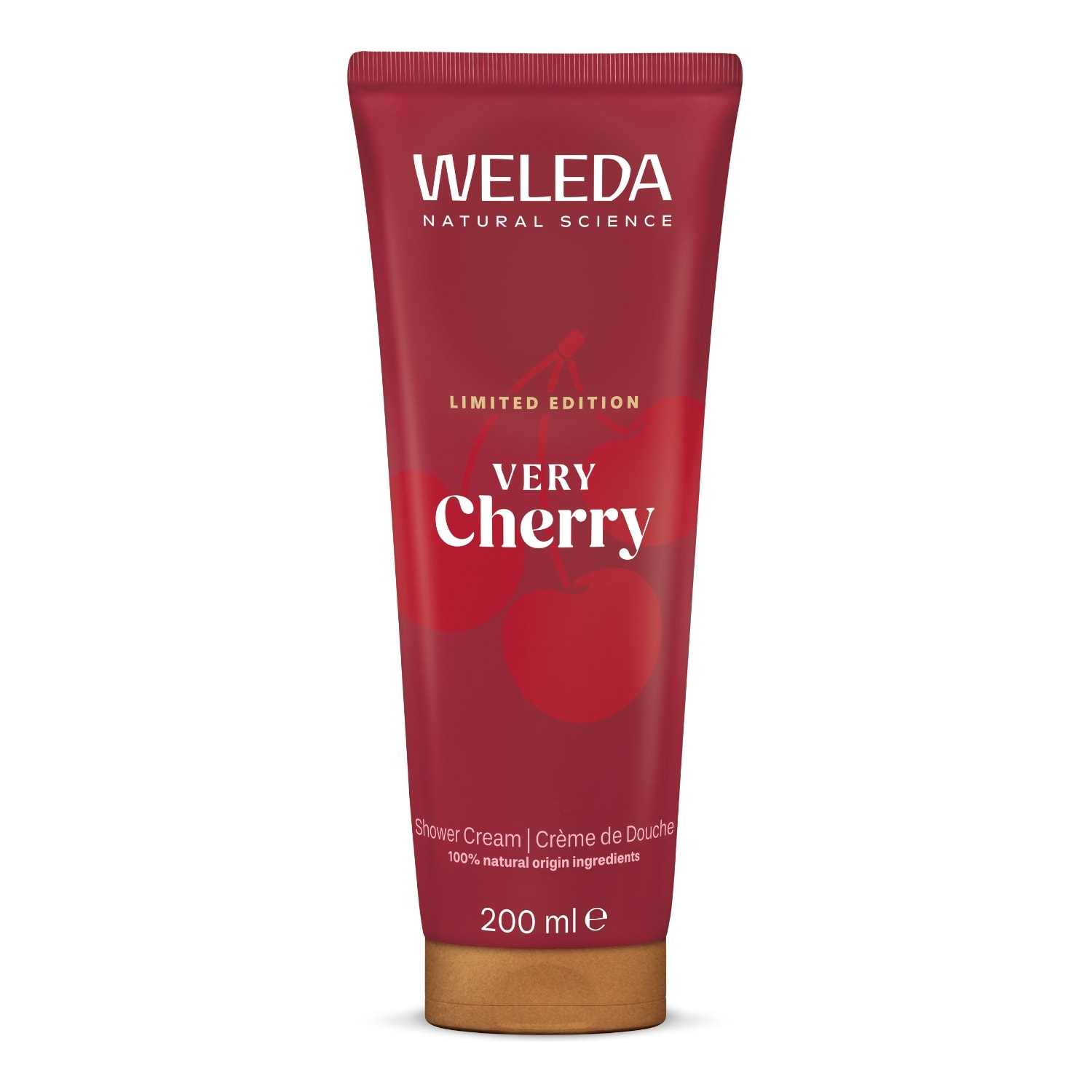 WELEDA - Crème de Douche Very Cherry - Edition Limitée - 200 ml