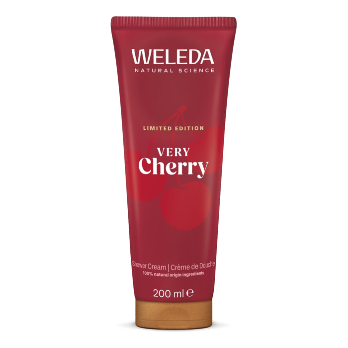 WELEDA - Crème de Douche Very Cherry - Edition Limitée - 200 ml