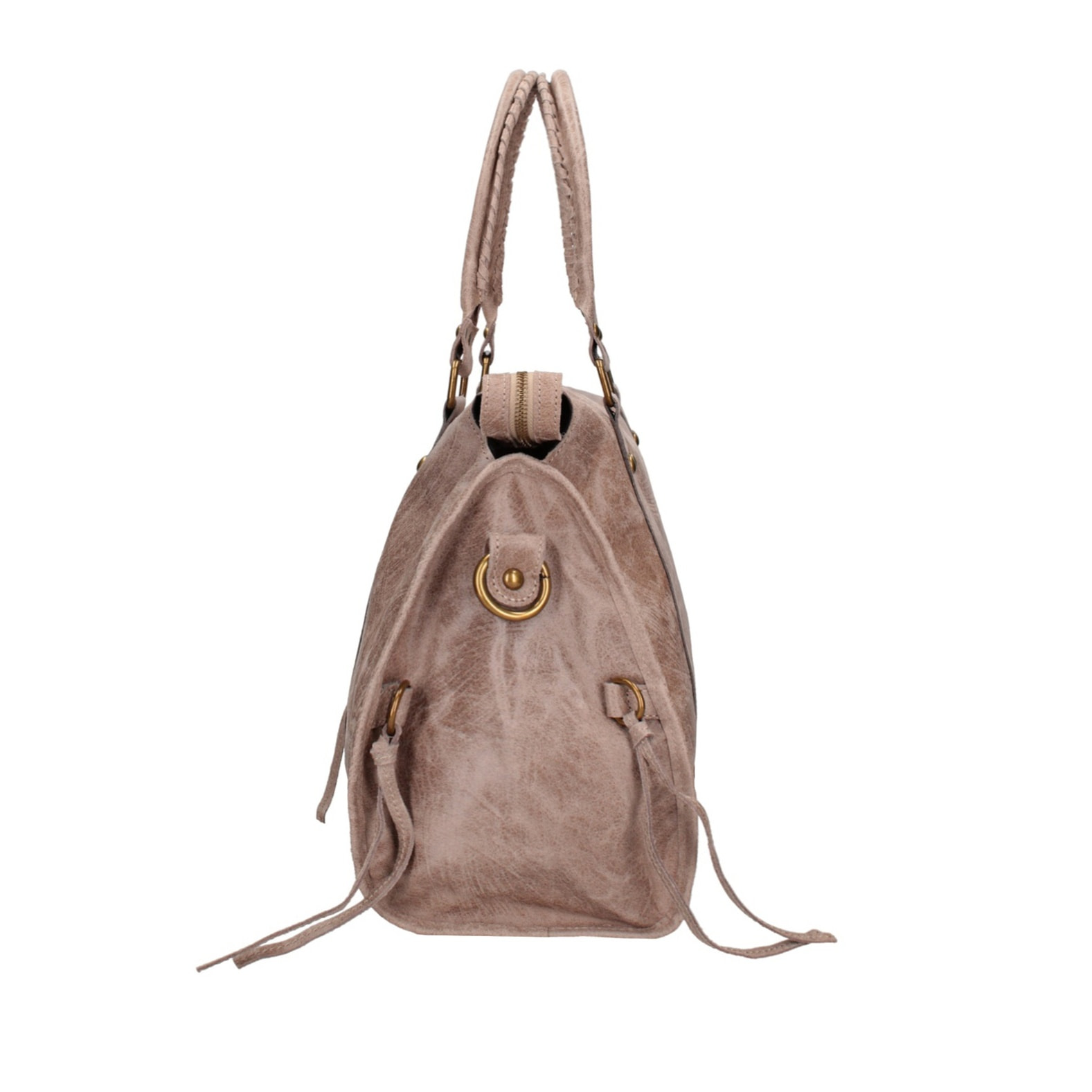 Borsa a spalla da donna - Modello Clara - Vera pelle - 41.0 x 28.0 x 13.0 cm