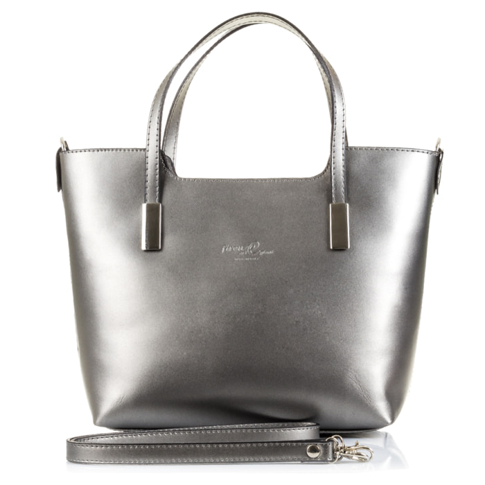 Filippa Bolso tote Mujer.Piel auténtica Ruga