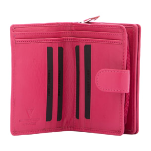 Portafoglio  da donna ecopelle Prodotto Vegano 13x9,5x4 cm