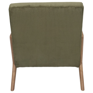 Fauteuil Salon Cotele Scott Vert