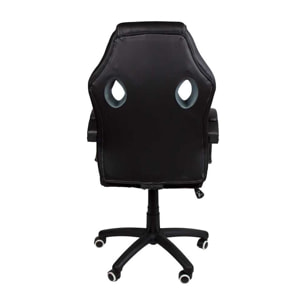 Silla de Escritorio Draco PRIXTON Gaming 62 x 66 x 112-122 cm- Negro