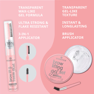 Brow Lift & Freeze Glue - Colle Sourcils Transparente Longue Tenue 7 ml