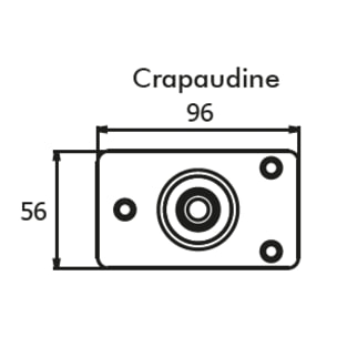 Système de fermeture à freinage hydraulique Janus Linteau SEVAX - F3 PMR arrêt 90° - SN313818