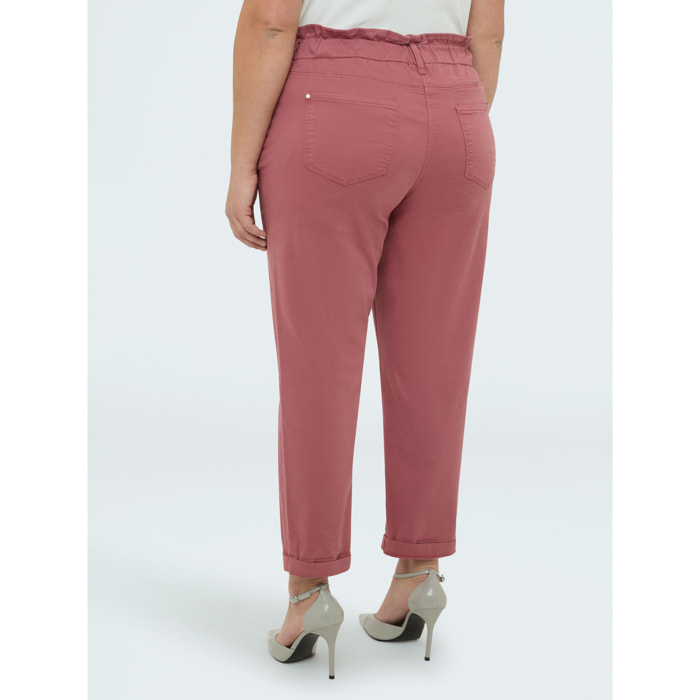 Fiorella Rubino - Pantalones Balloon de algodón - Rosa