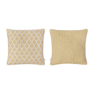 Lot de 2 housses de coussin en coton ASTRA 50x50 cm . Plusieurs colours disponibles.