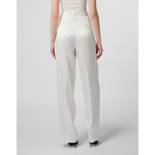 PHILIPP PLEIN Satin Dame Fit Trousers