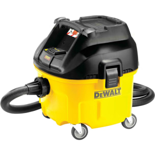 Aspirateur eau et poussières 1400 W - 30L - Classe L - DEWALT - DWV901L-QS