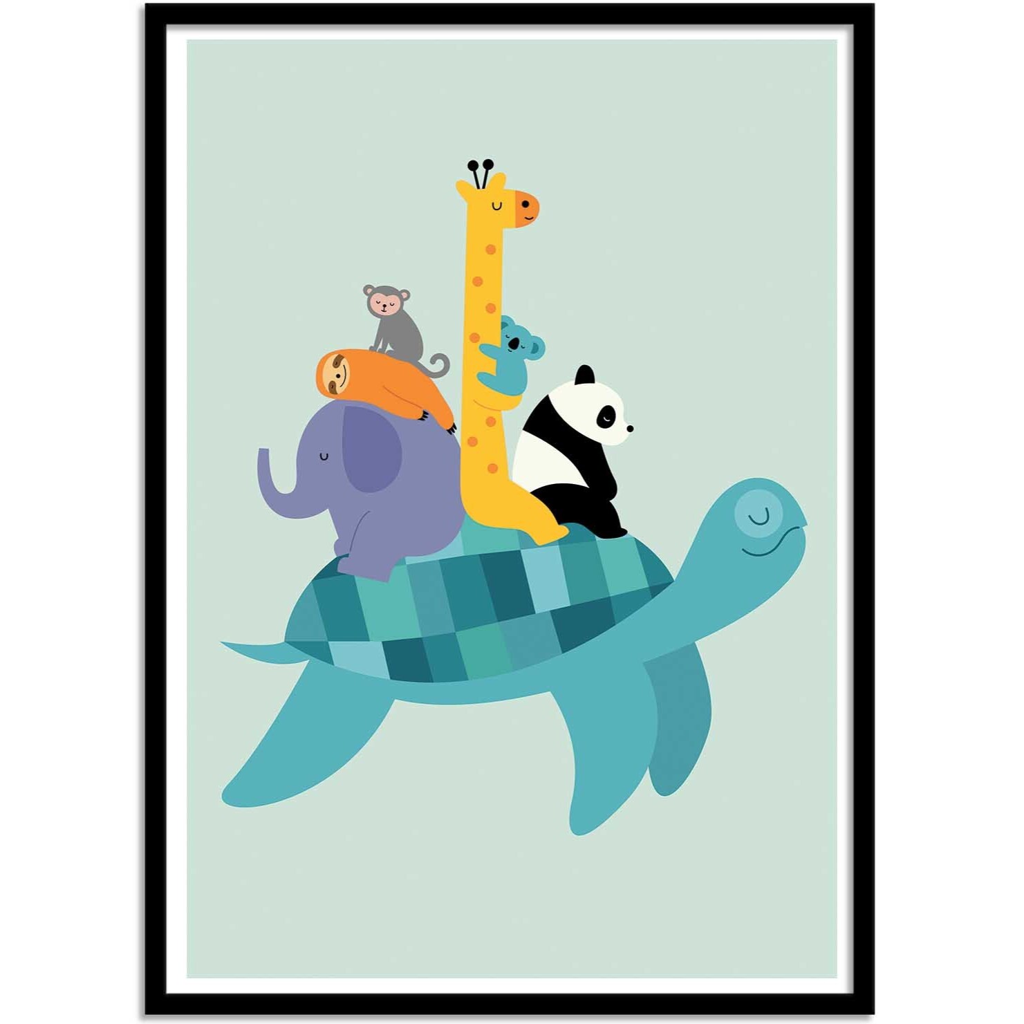 Affiche - Travel together - Andy Westface