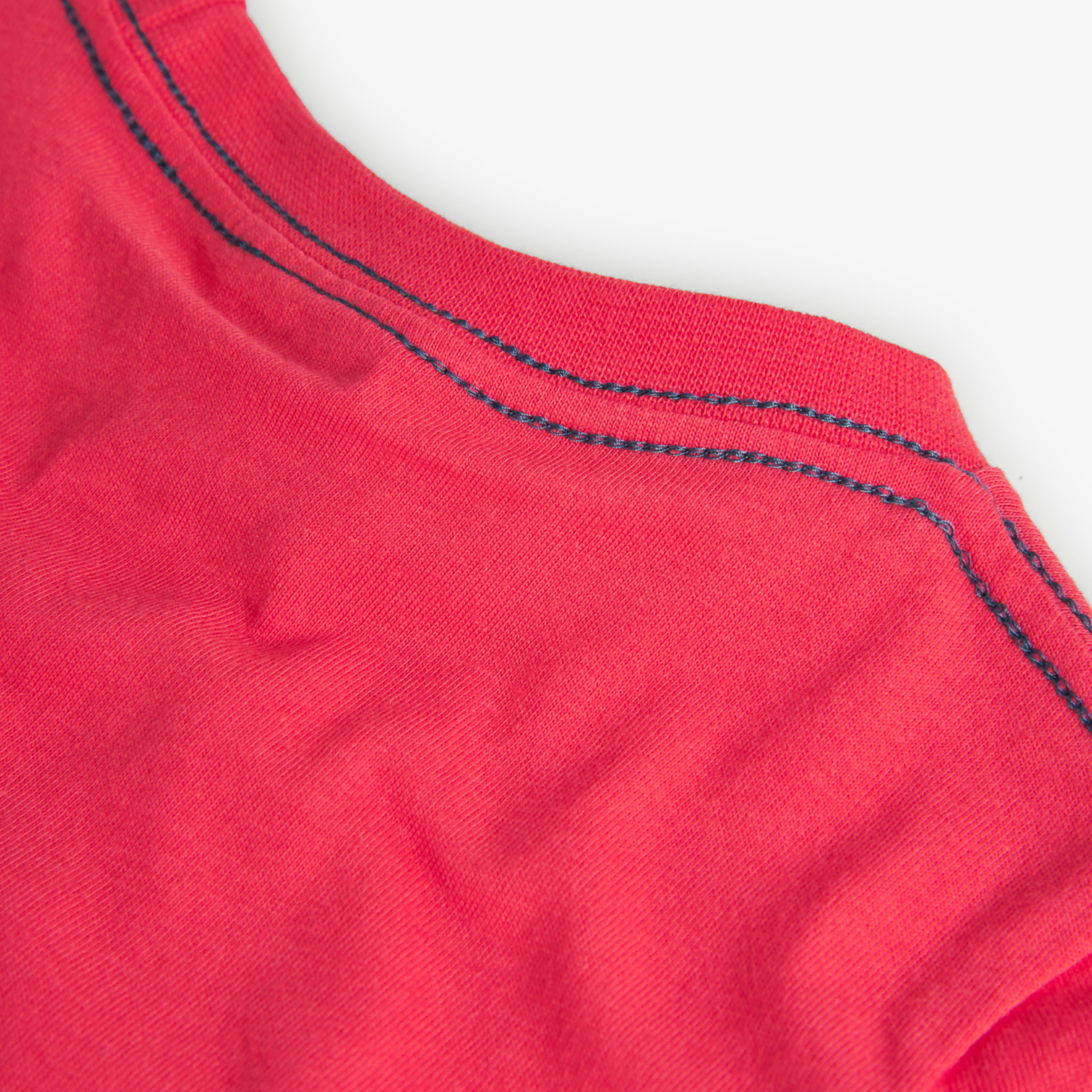 Camiseta niño estampada, cuello redondo, rojo, 338071