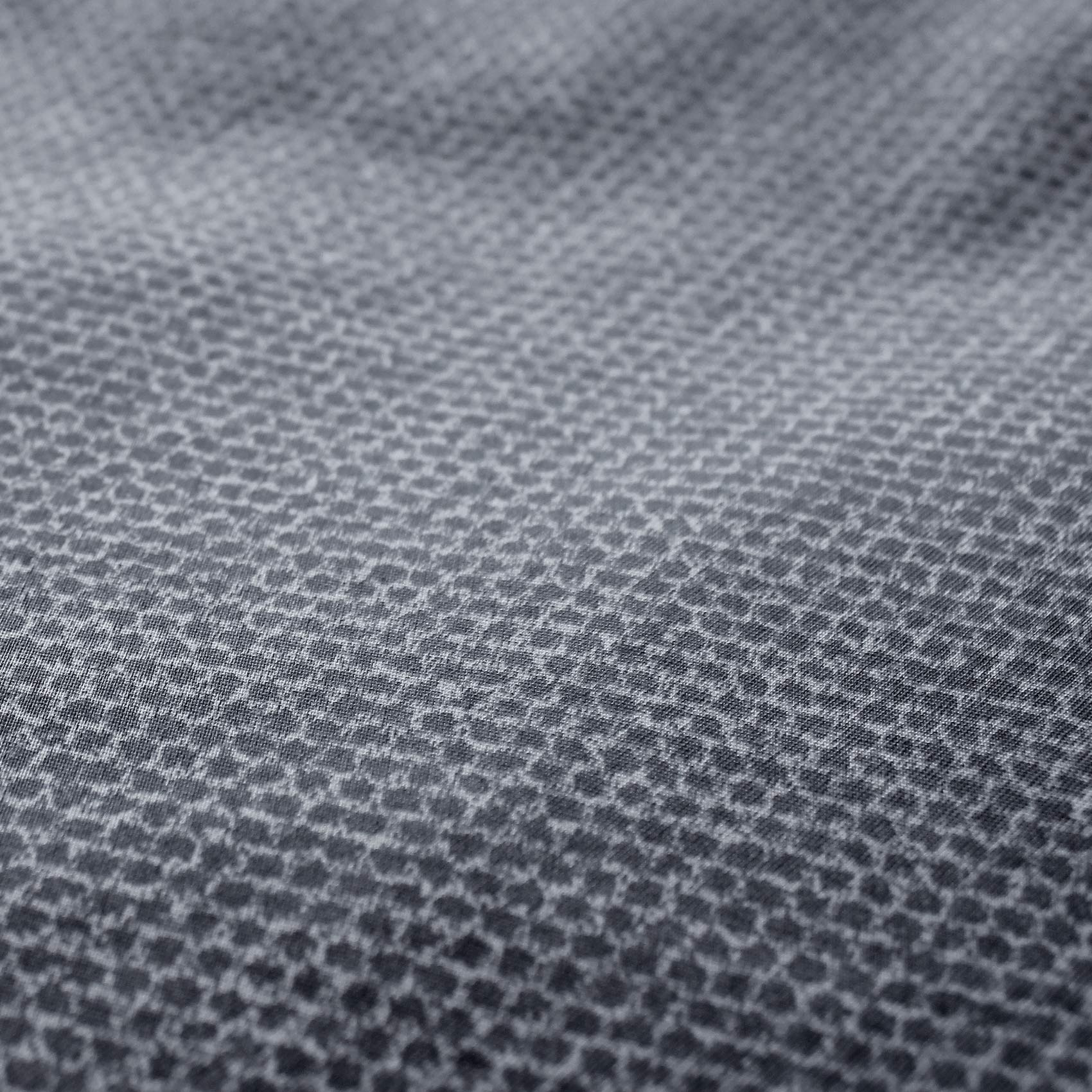 Parure de lit géométrique et réversible - Gris Foncé