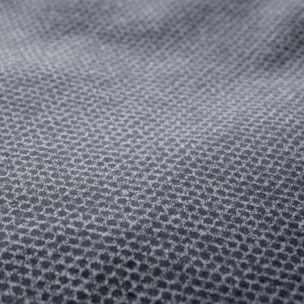 Parure de lit géométrique et réversible - Gris Foncé