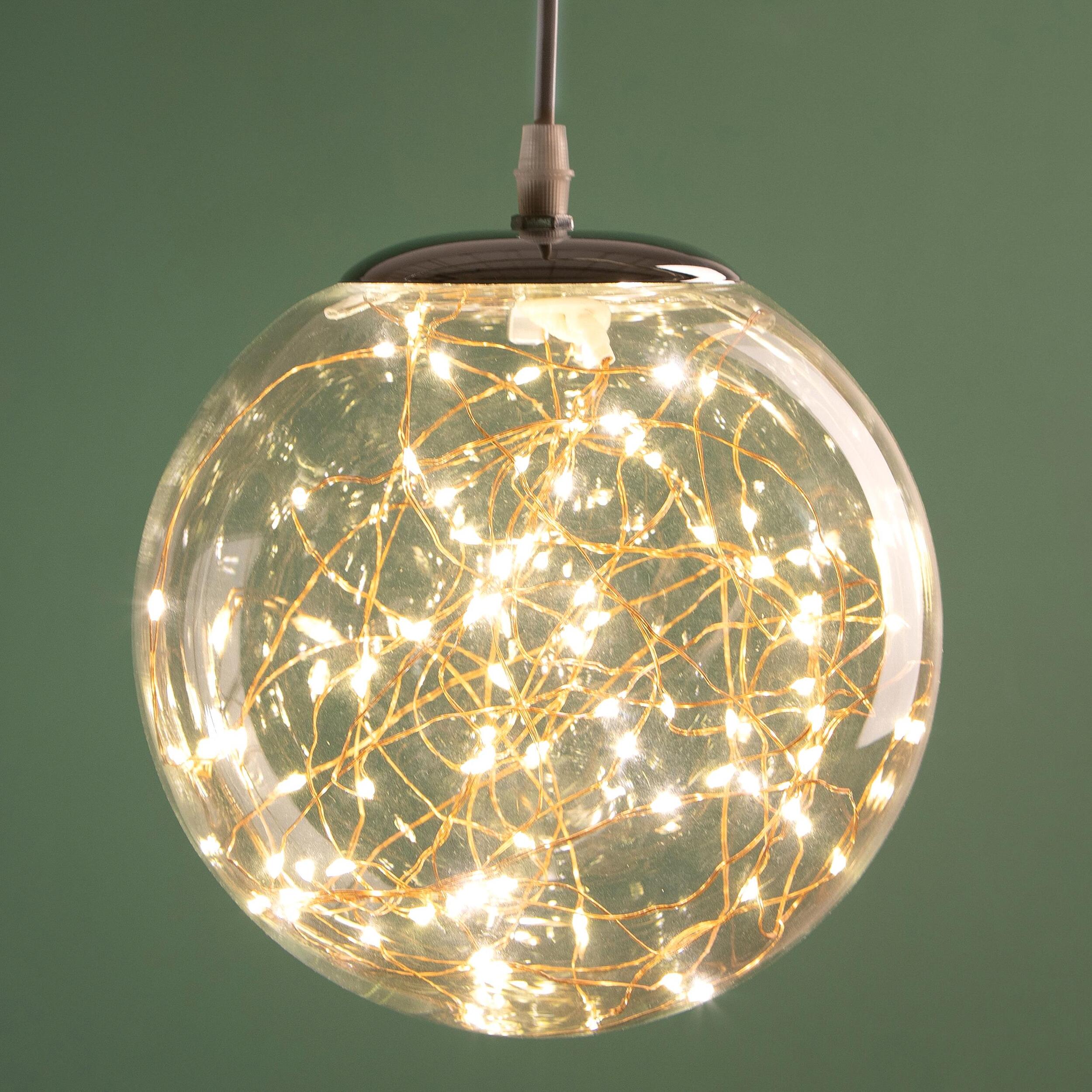 Sfera con 80 Led per esterno - Pezzi 1 - Colore Multicolore - 20x20Hx20cm - Bianchi Dino