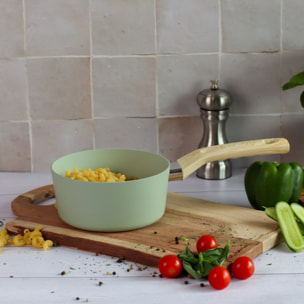 Casserole en revêtement céramique 16cm céladon - tous feux COLORAMA