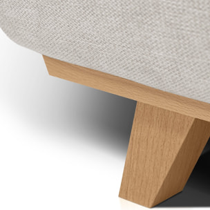 Canapé convertible 3 places en tissu chenille - LARIA