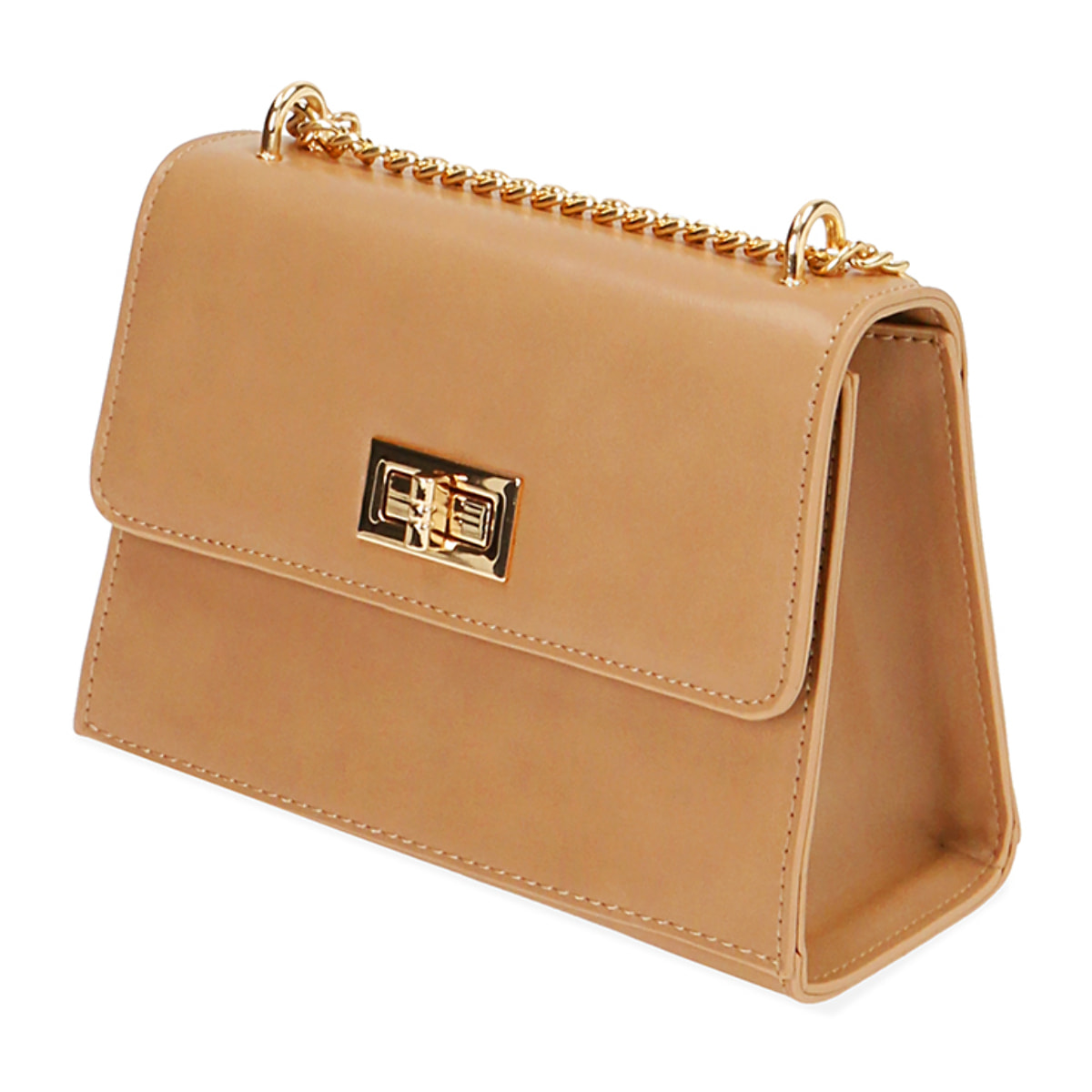 Borsa a tracolla camel
