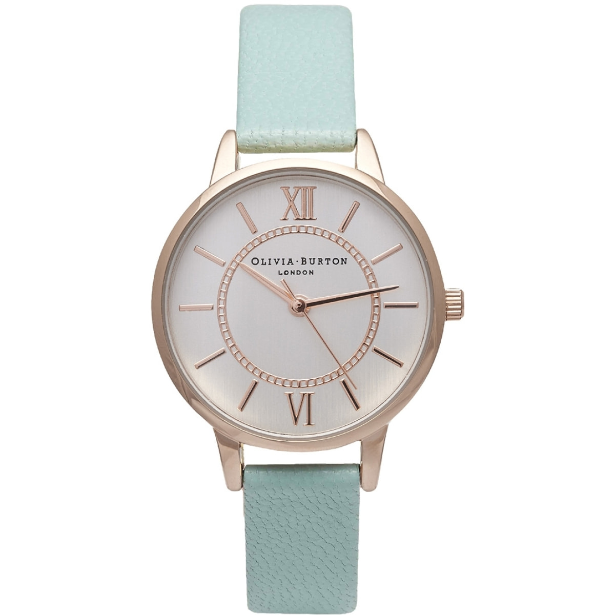 Reloj Olivia Burton OB15WD47 Mujer Analogico Cuarzo con Correa de Piel sintetica