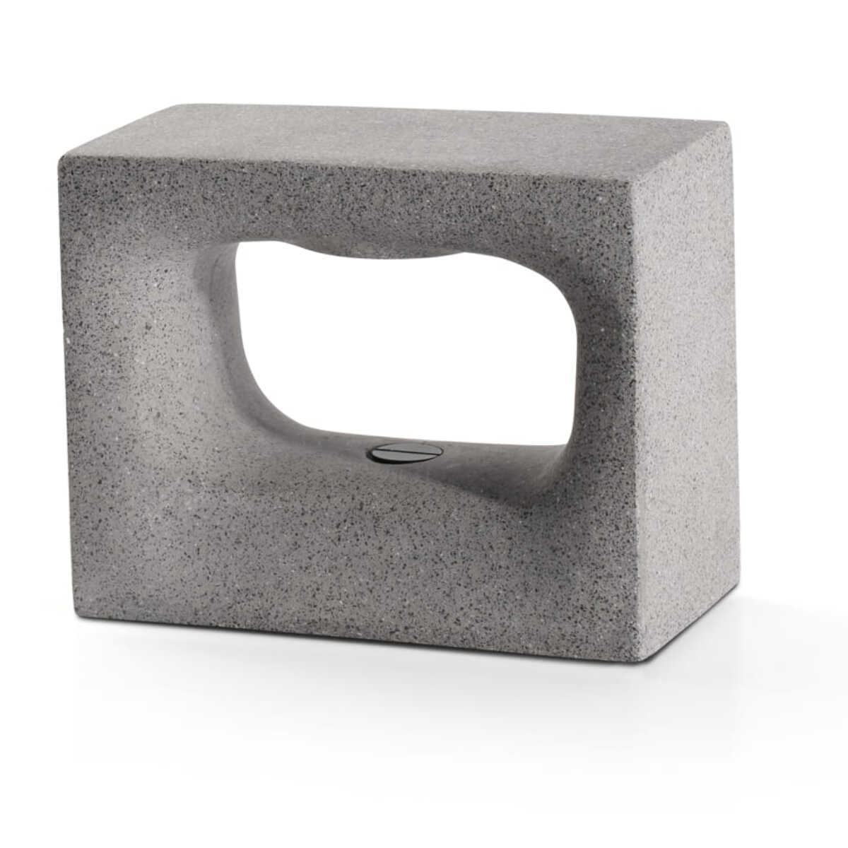 GROT 600 Lampada paletti muro grigio 3000K