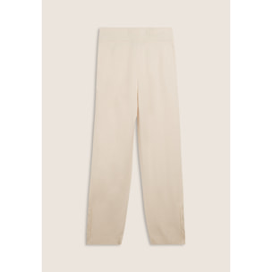 Pantalone donna gamba dritta in tricot