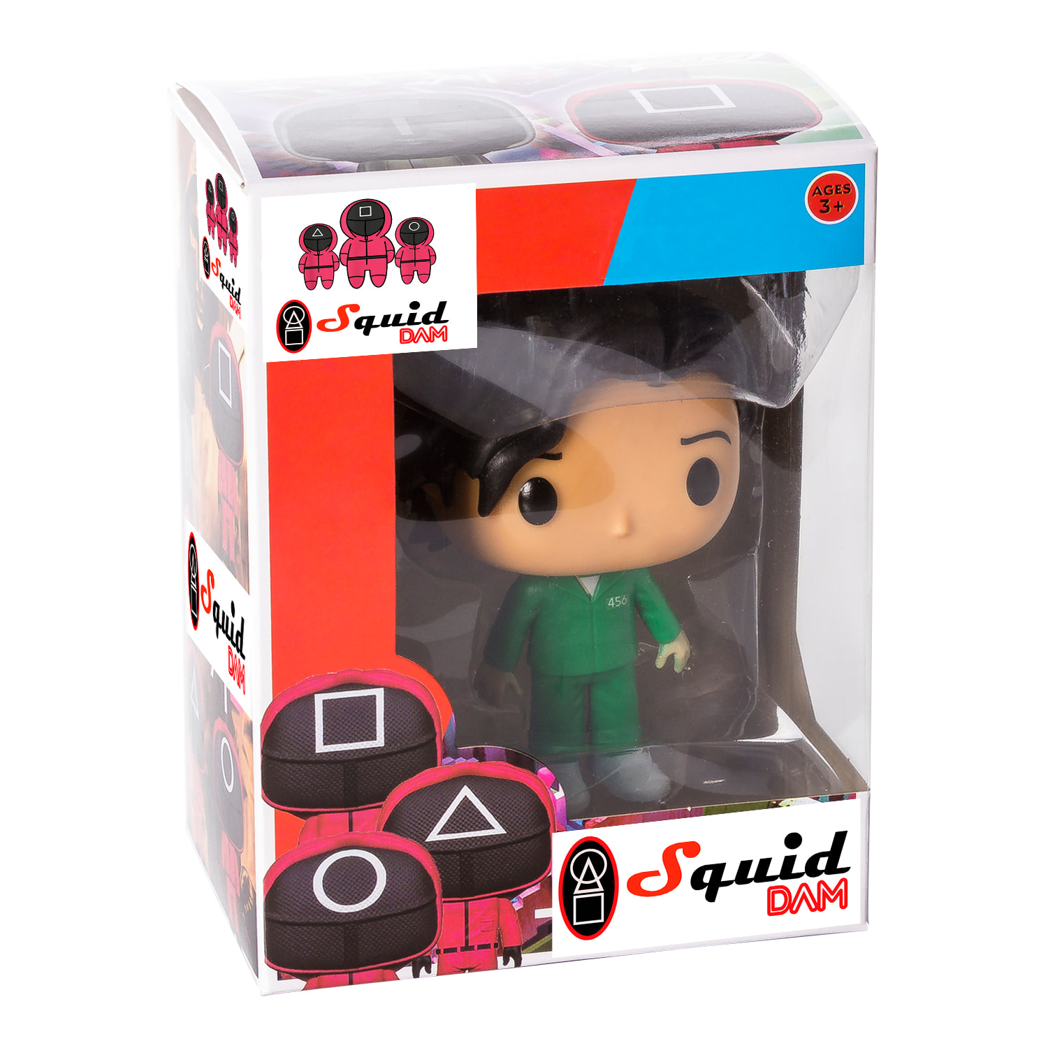 Figura di Squid Pop 11 cm. Giocatore 456.