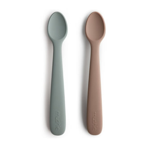 Mushie Pack Dos Cucharas Solid