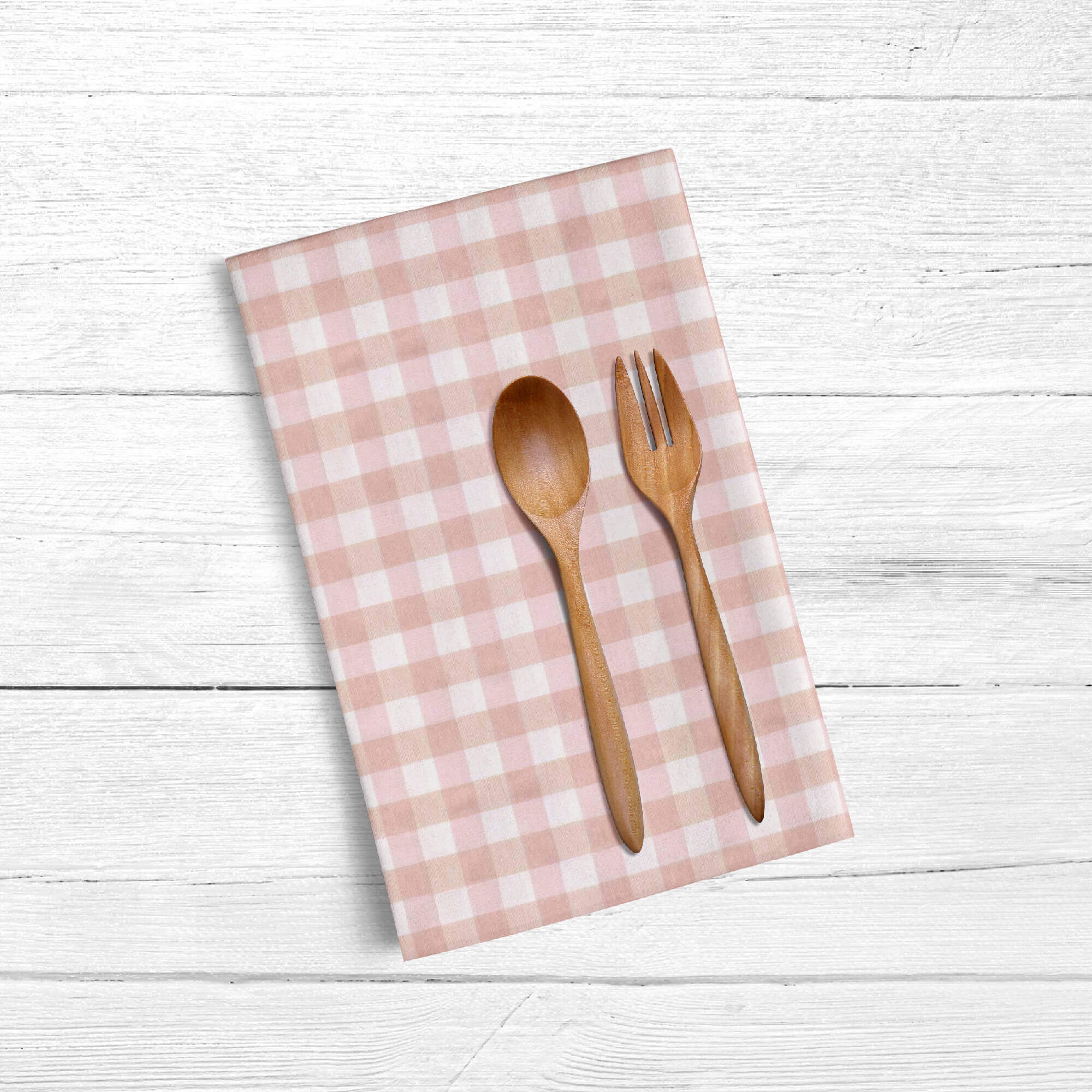 Pack de 2 torchons de cuisine Carreaux 150-11 - 45x70 cm