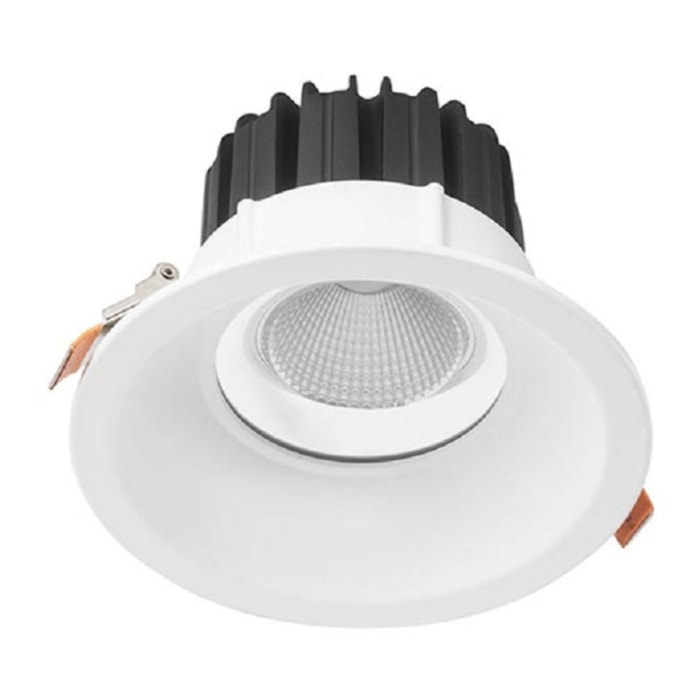 FORLIGHT Downlight Ip44 Dorit Ø166Mm Led 17,3W 3000K Blanco 1722Lm