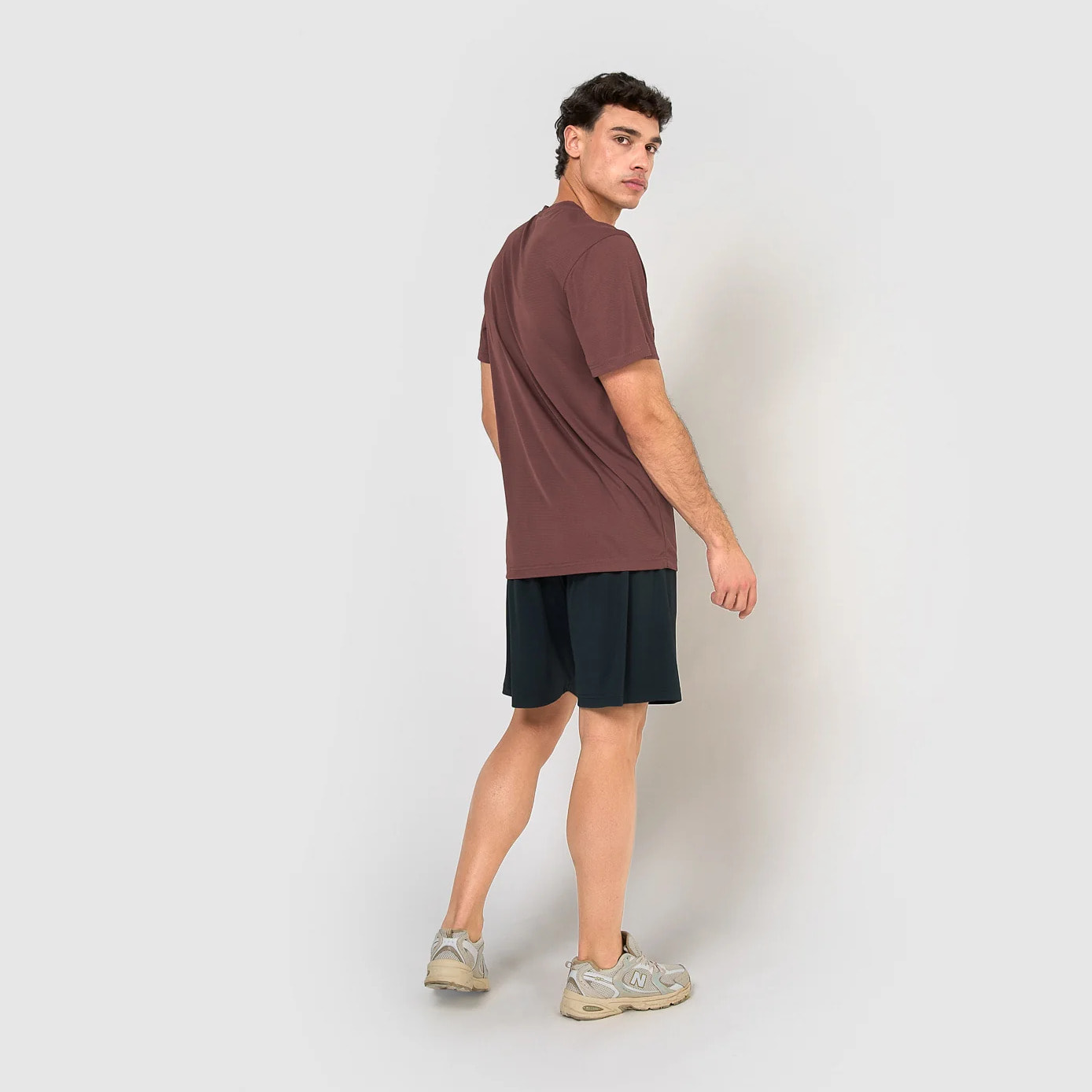 Camiseta deportiva técnica hombre lisa