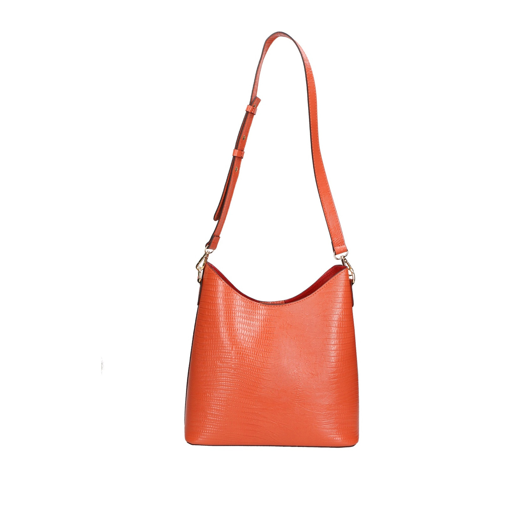Borsa a spalla da donna - Modello Carmine - Vera pelle - 27.0 x 23.0 x 9.0 cm