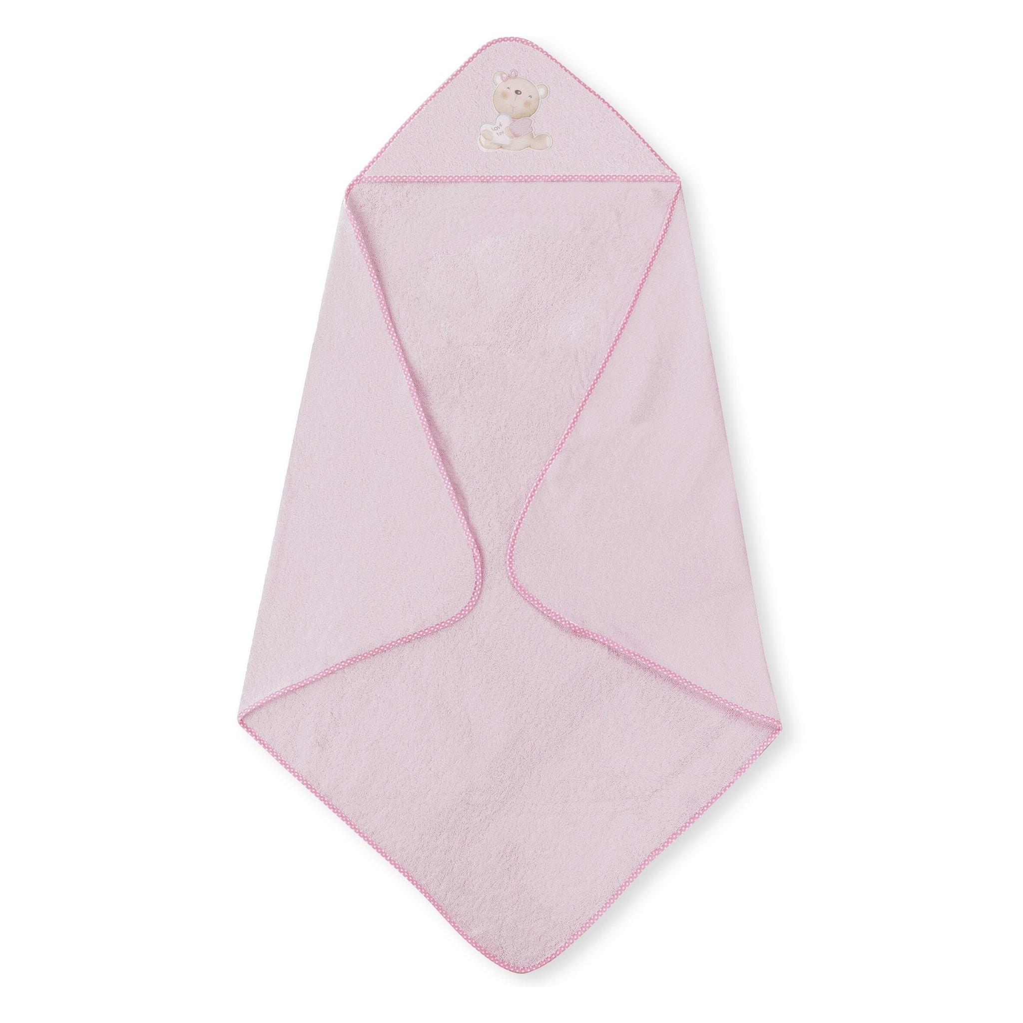 Capa de Baño Love You con Peine y Cepillo