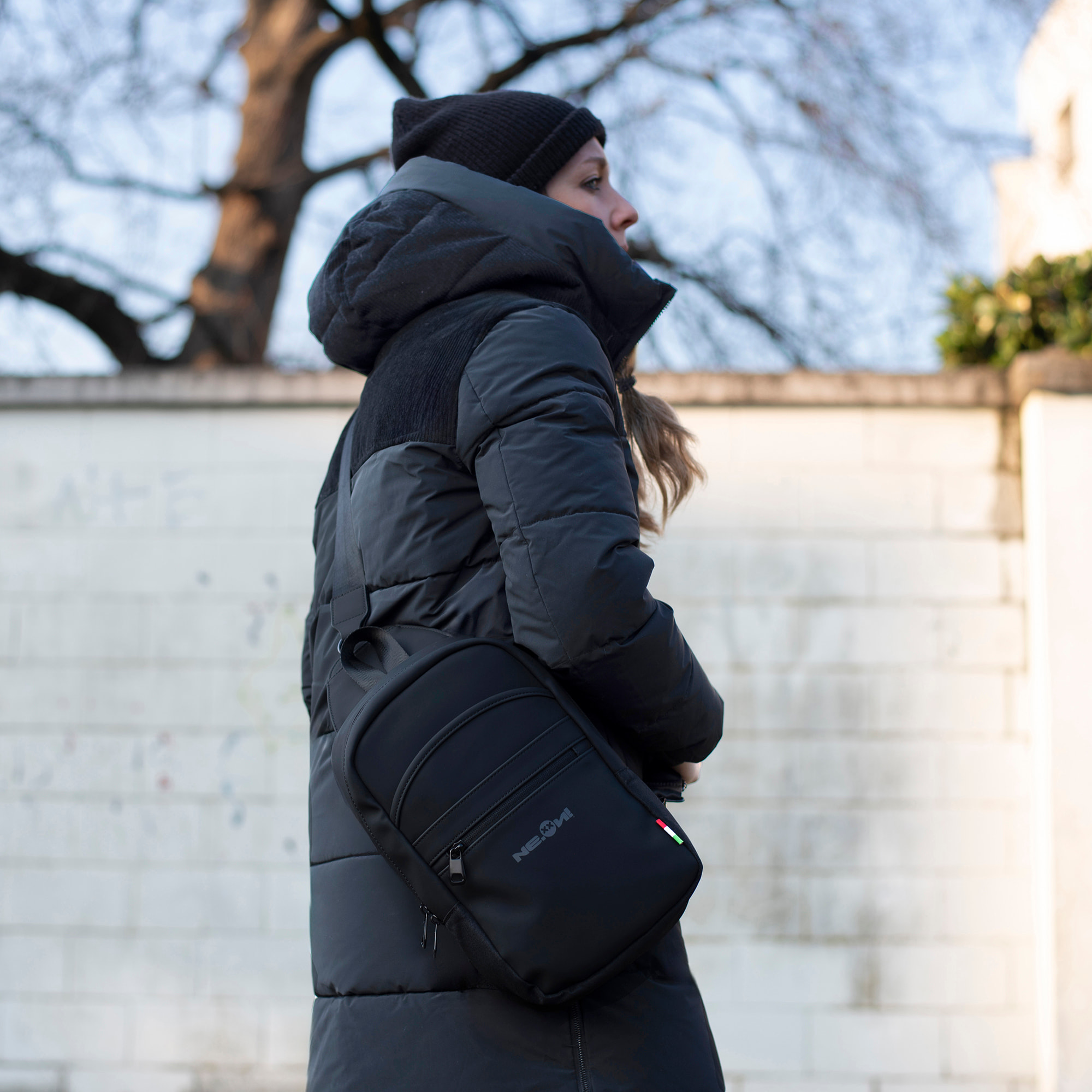 BODY BAG NEON COL. NERO