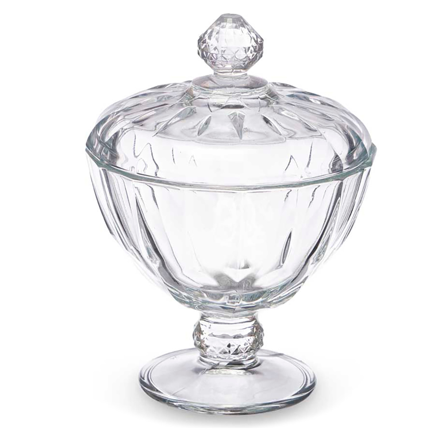 Vasetto per caramelle con supporto "Diamond"