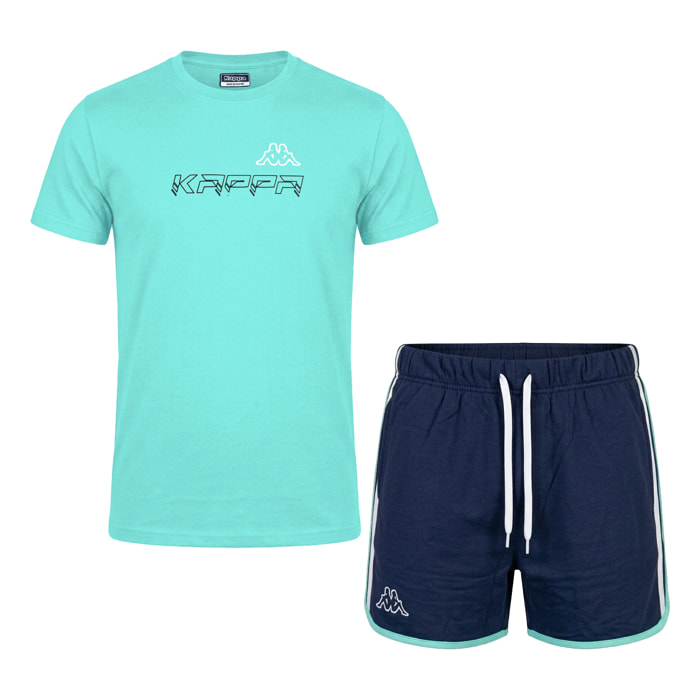Completo Corto Uomo KAPPA Cotone Jersey