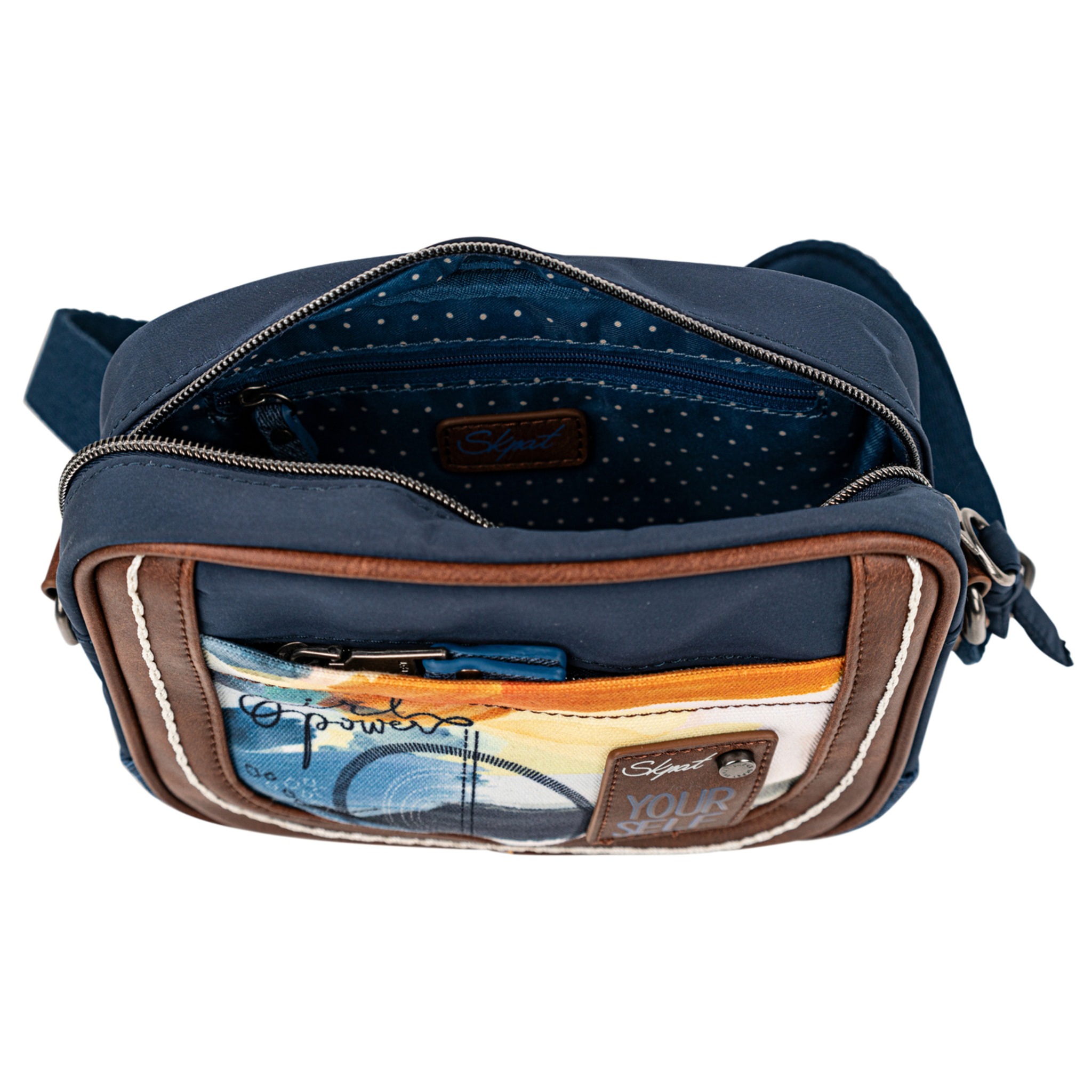 Bolso Bandolera Mujer Skpat Sirmione Azul Marino