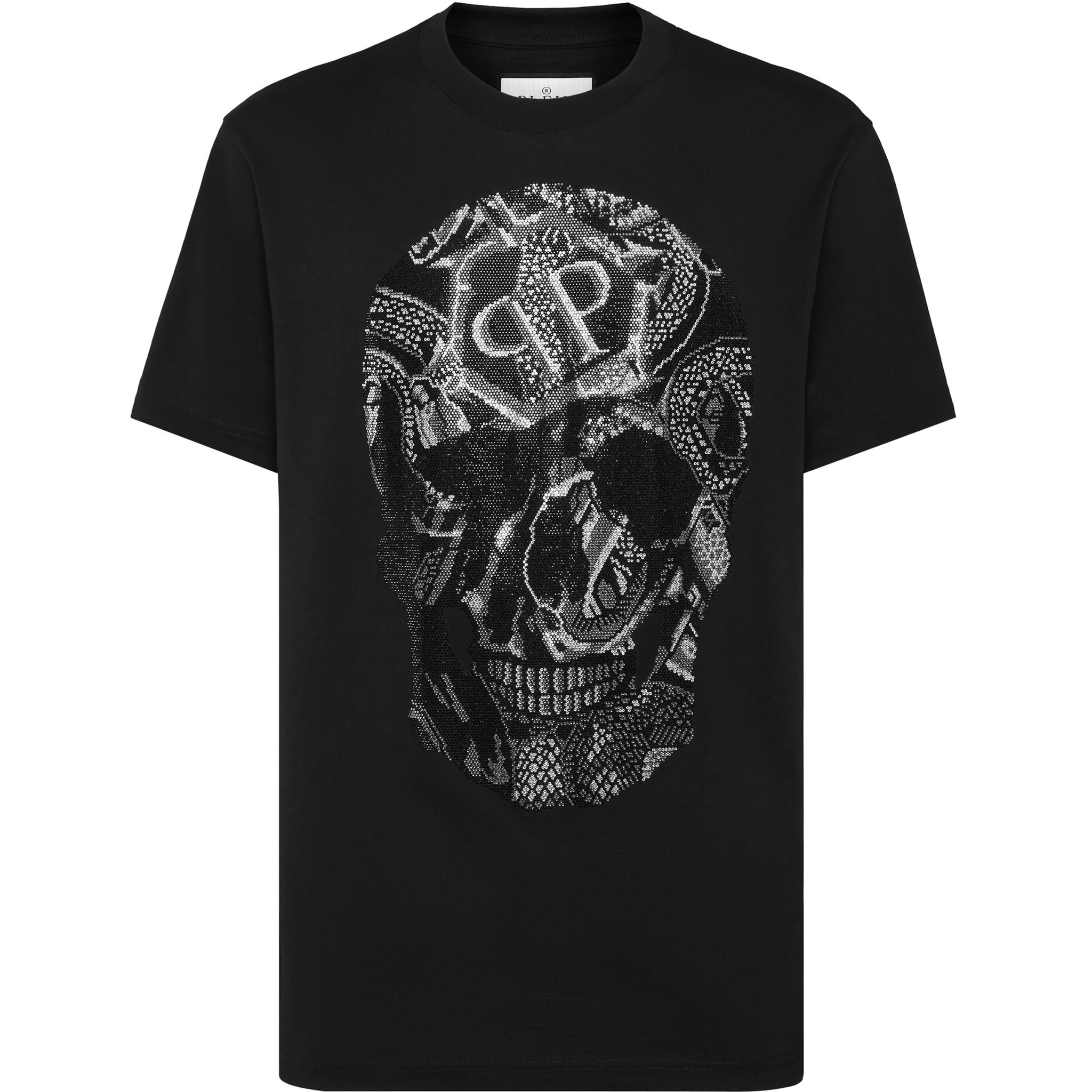 PHILIPP PLEIN Camiseta de cuello redondo SNAKE