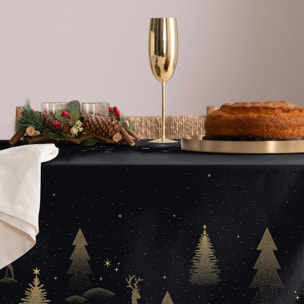 Nappe de Noël en coton155x300 cm