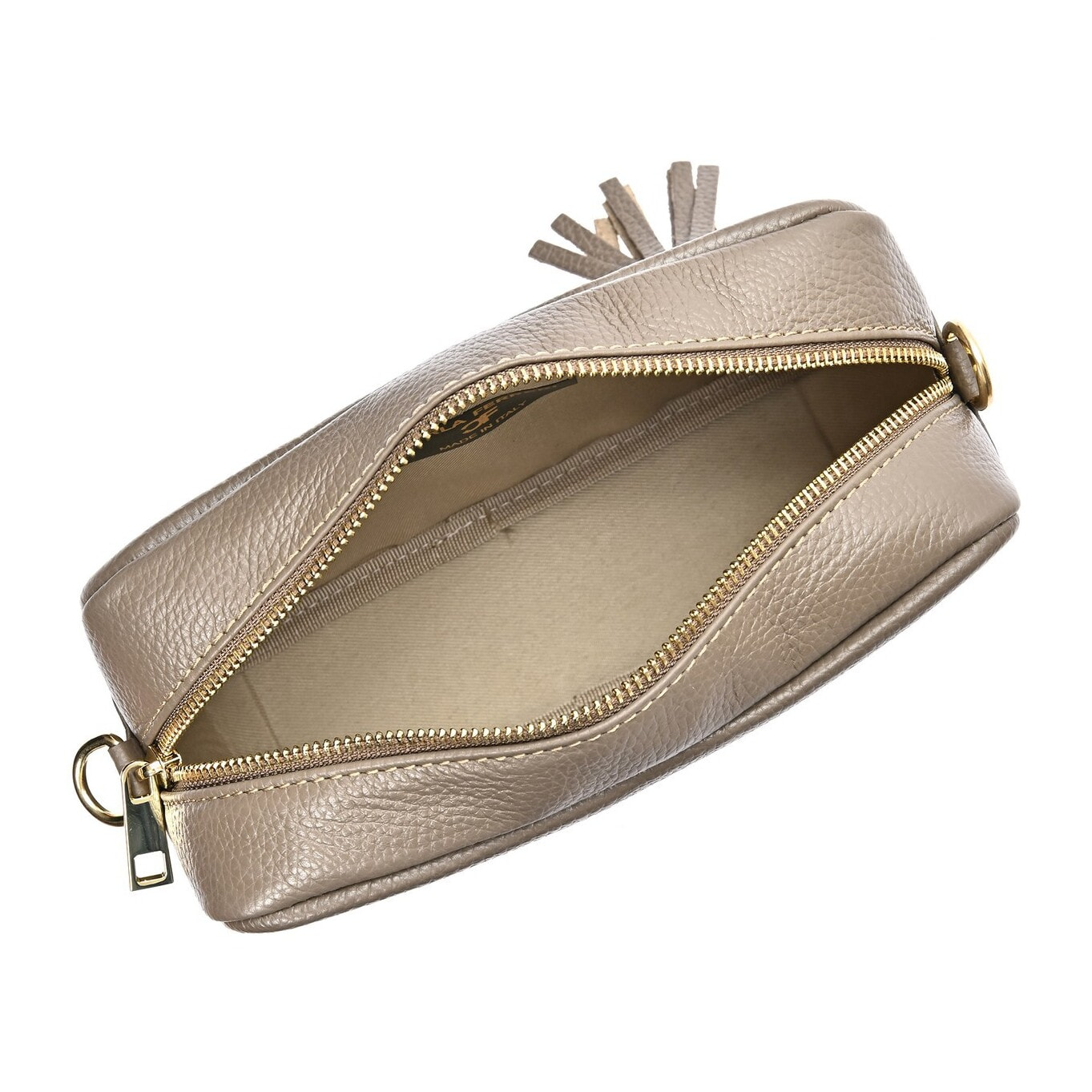 Borsa a spalla Carla Ferreri Beige