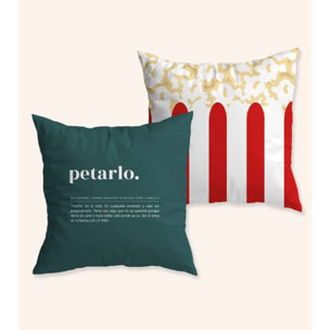 Funda de Cojín "Petarlo"